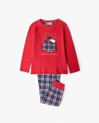 Pyjamas Let It Snow rouge