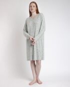 Cretona groen nachthemd