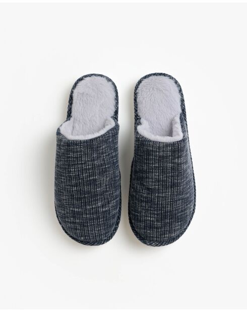 Chaussons Rayas bleu marine