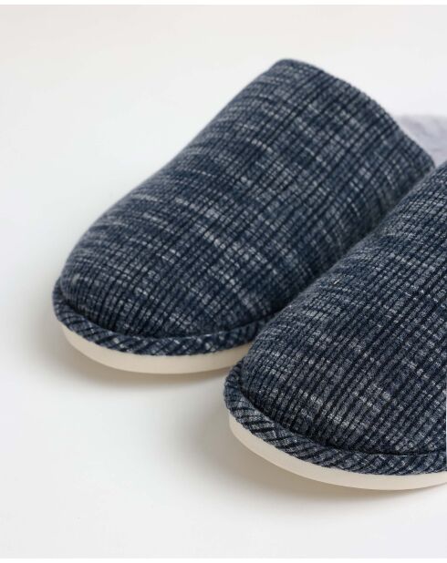 Chaussons Rayas bleu marine