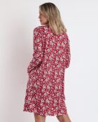 Robe de nuit Romantique rouge