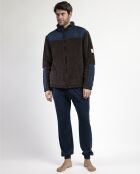 Veste chaude New Plan brune