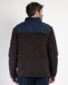 Veste chaude New Plan brune