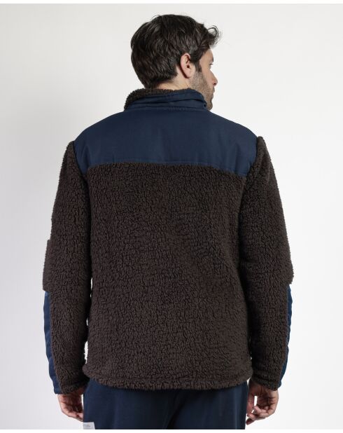 Veste chaude New Plan brune