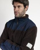 Veste chaude New Plan brune