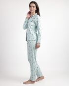 Pyjama Sleep Society bleu