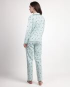 Pyjama Sleep Society bleu