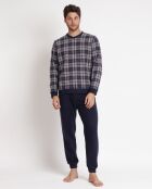 Antonio Miro marineblauer Pyjama