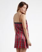 Nuisette Classic style écossais rouge