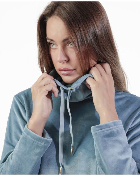 Pyjama en velours Luxury bleu