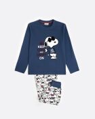 Pigiama Snoopy blu marino