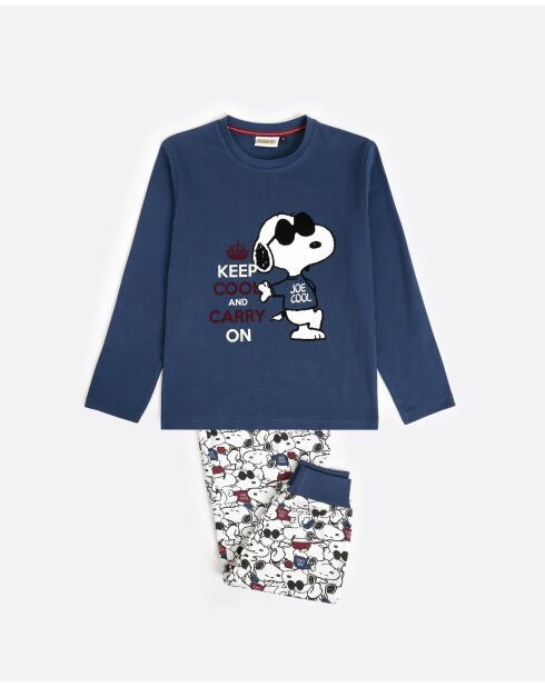 Pigiama Snoopy blu marino