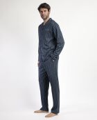 Pijama azul marino Stay at Home