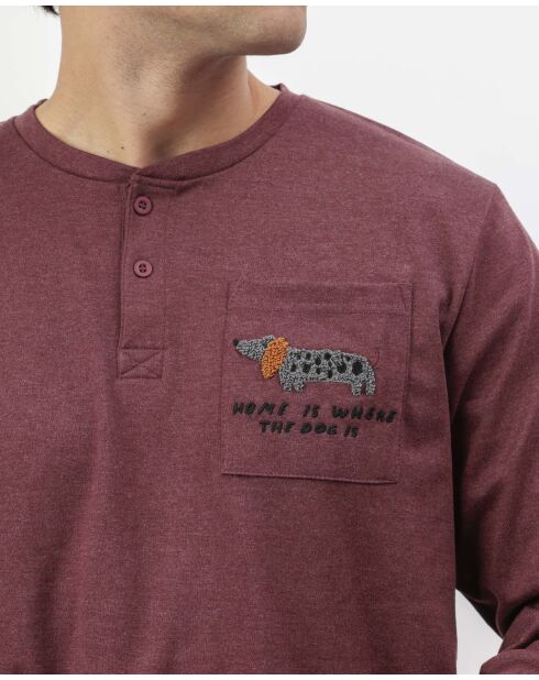 Pijama marrón Dog Home