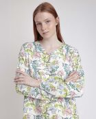 Robe de nuit Jardin d'Automne rose