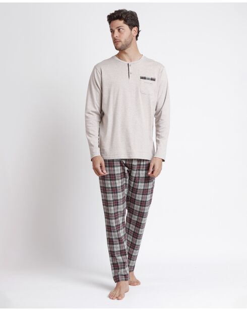 Antonio Miro beiger Pyjama