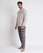 Pijama Antonio Miro beige