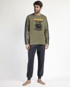Pyjama Star Wars Mandalorian kaki