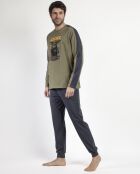 Pyjama Star Wars Mandalorian kaki