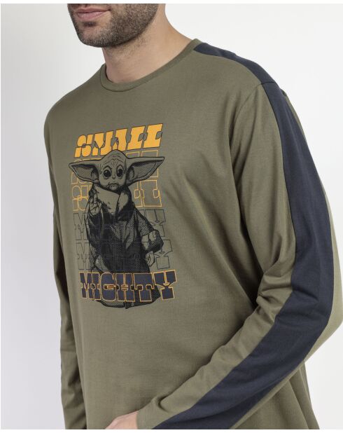 Pyjama Star Wars Mandalorian kaki