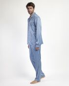 Blauwe satijnen pyjama van ADM Secret