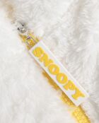 Chaqueta cálida amarilla Snoopy