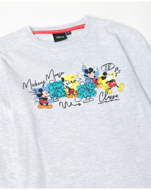 Pyjama Mickey  gris