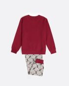 Pigiama King Mickey bordeaux