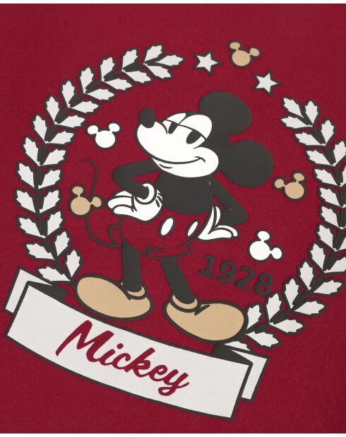 Pyjama Roi Mickey bordeaux