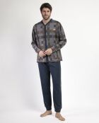 Pijama marrón Antonio Miro