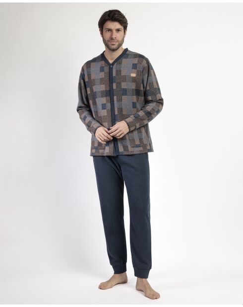 Pijama marrón Antonio Miro