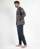 Pijama marrón Antonio Miro