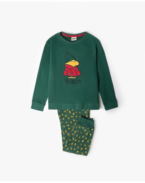 Pyjama Peanuts Classique vert