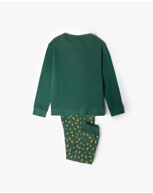 Pyjama Peanuts Classique vert
