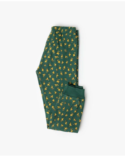 Pyjama Peanuts Classique vert