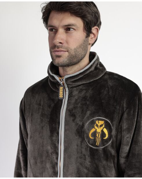 Veste chaude Star Wars Mandalorian marengo