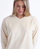 Pyjama en velours doux Pico beige