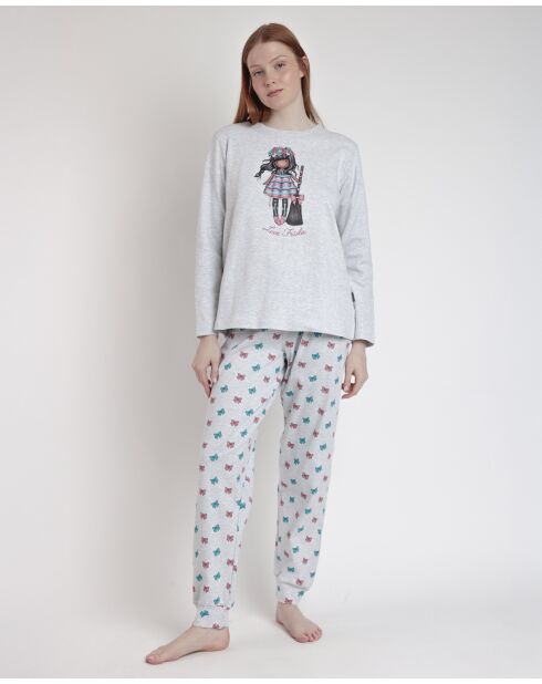 Pyjama Love Frida  gris