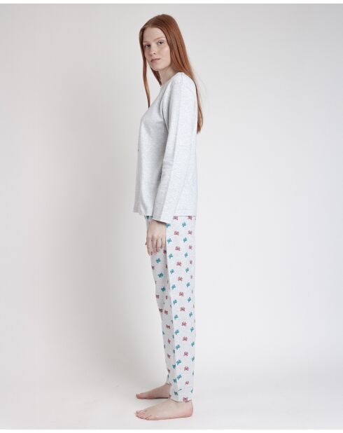 Pyjama Love Frida  gris