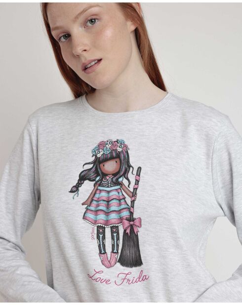 Pyjama Love Frida  gris