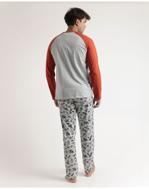 Pyjama Star Wars gris
