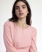 Pyjama Jardin d'Automne rose