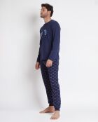 Pijama Vespa azul marino