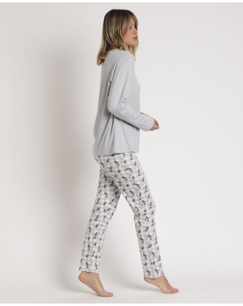 Pyjama Daisy ''You are so Beautiful'' bleu