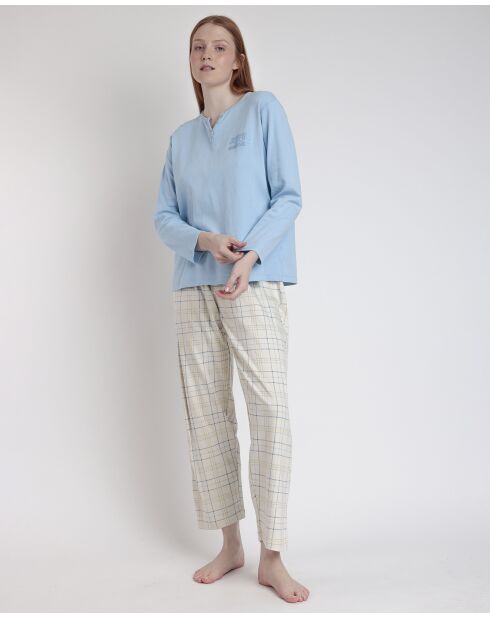 Pyjama Joyful Department  bleu