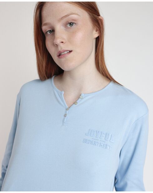Pyjama Joyful Department  bleu