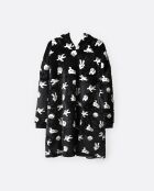 Peignoir à capuche Mickey Hugs marengo