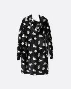 Peignoir à capuche Mickey Hugs marengo