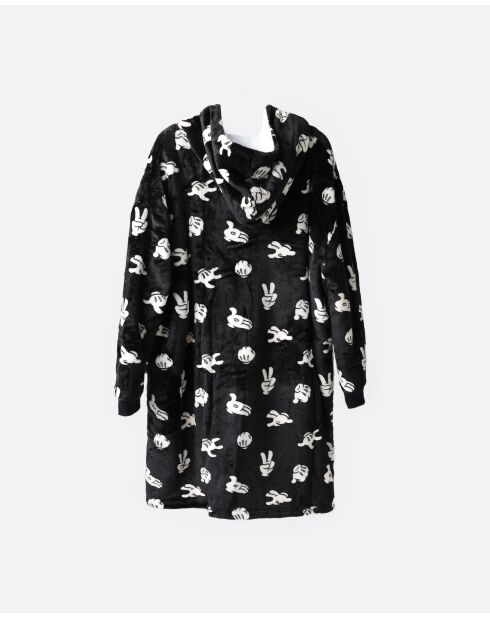 Peignoir à capuche Mickey Hugs marengo