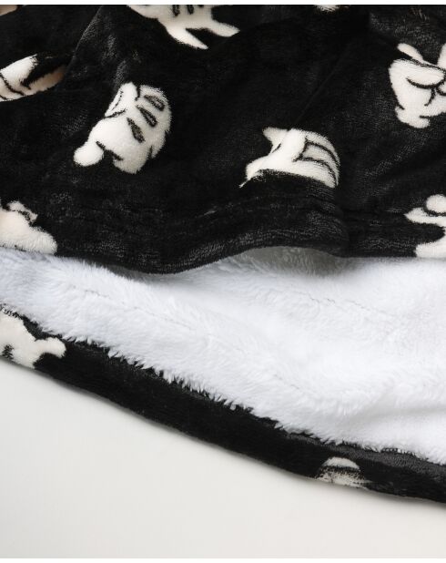 Peignoir à capuche Mickey Hugs marengo